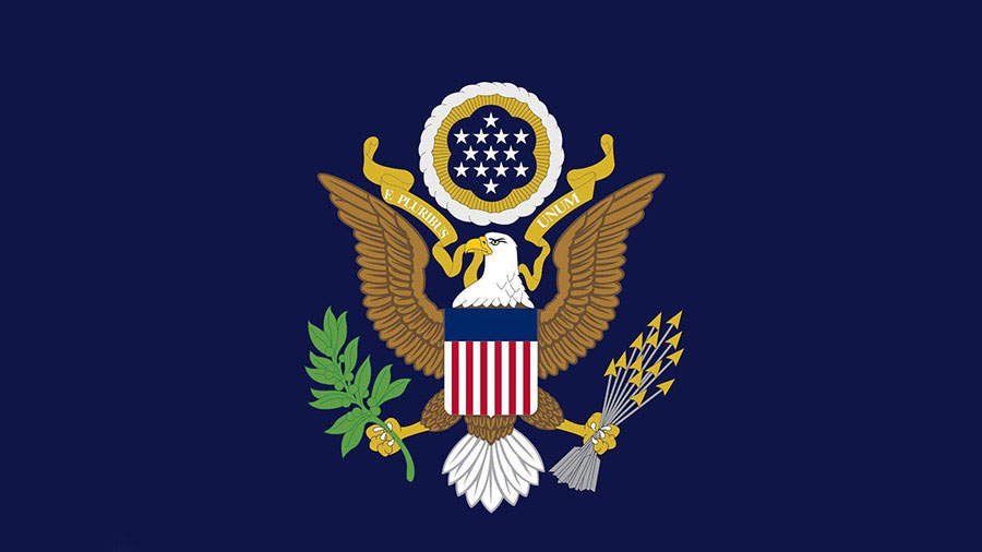 پرچم آمریکا نماد عقاب